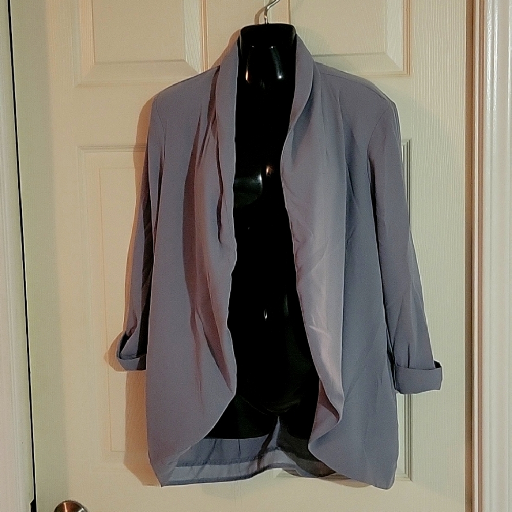 Womens blazer grey Size small